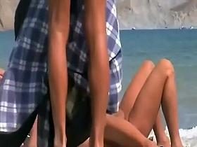 Priceless voyeur view of her pussy hair