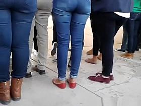 Big ass chick and smaller ass chick