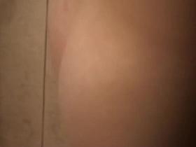 Hairy blonde DP teen showers (1 of 2)