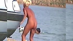 Susanna nude by the Lake