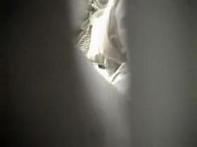 Sexy hottie exciting spy cam masturbation session