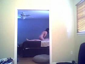 Spying Auntie in action with a friend