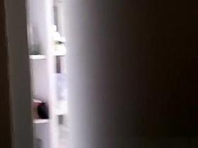 Husband films his chubby mature wife in bathroom