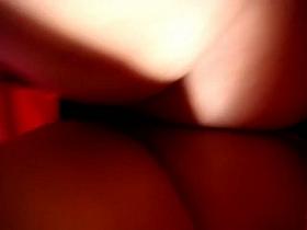 Teen ass close-up upskirt shot