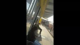 pestered chavette with nice arse