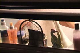 Naked girl in shower