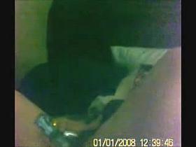 Spying my mum masturbation. Through window