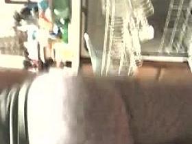 Not my mil's big juicy ass doing dishes