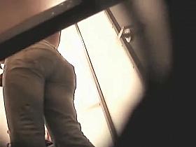 Mother and daughter in the fitting room