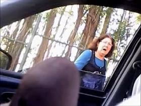 Amateur fem shock from the view of hard dick flash