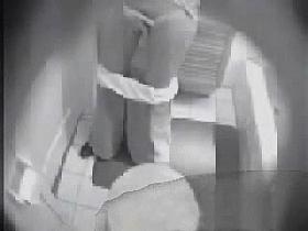 Spying my gf masturbating in toilet