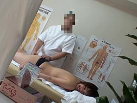 Asian teen gets her pussy under the voyeur massage dvd 10