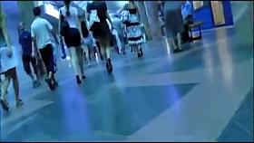 Upskirt - sexy blonde