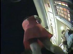 Upskirt street voyeur peek at girls in sexy dresses