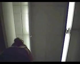 Shopping with open shorts