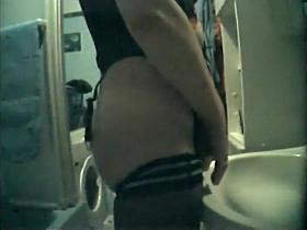 Wife got very horny in sexy stockings