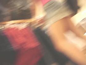 Enjoying hot teen upskirts shot in the changing room