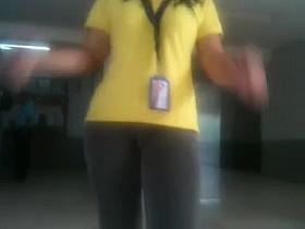 Cute college Cameltoe