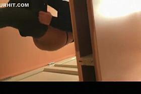 Sexy ass chick spied in change room