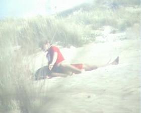 VOYEUR ON THE BEACH 23 couple fuck on the beach