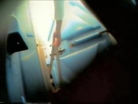 Adorable pussy hole and ass slit of the spied pissing woman