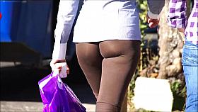 caminando que rico culo leggings