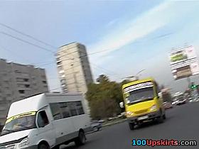 Honey in black purple petticoat