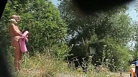 Horny peeper Amateur sex scene