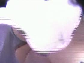 Upskirt spy cam shot of a thought provoking bottom