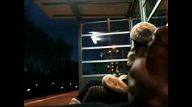 Cock Flashing Bus Stop - Three Different Girls! DH