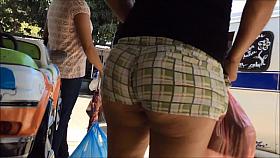 big ass in short