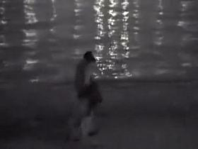 Young couple fuckng in public