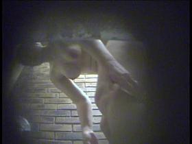 Girl showers her naked body on the hidden spy camera